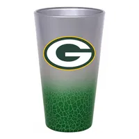 Packers de Green Bay 16 oz. Verre à bière craquelé