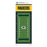 Green Bay Packers - 24'' x 60'' Field Repositionable Decal Growth Chart