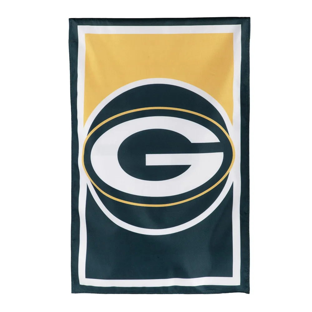 Lids Green Bay Packers 28 x 44 Double-Sided Burlap House Flag