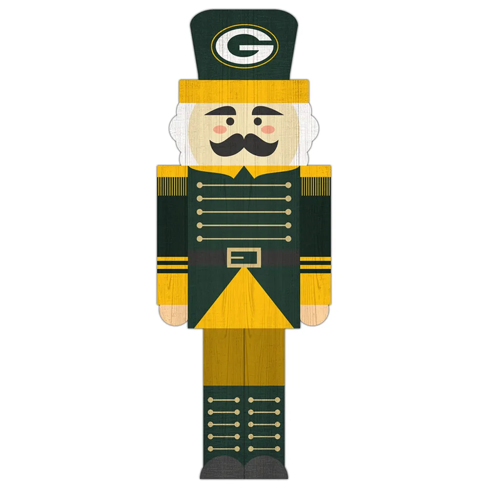 Lids Green Bay Packers 31'' Nutcracker Leaner