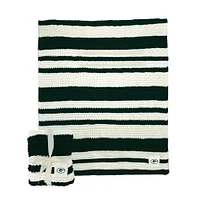 Green Bay Packers 50" x 60" Cable-Knit Throw Blanket