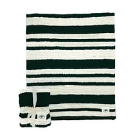 Green Bay Packers 50" x 60" Cable-Knit Throw Blanket