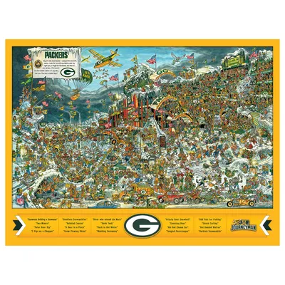 Green Bay Packers 500-Piece Joe Journeyman Puzzle
