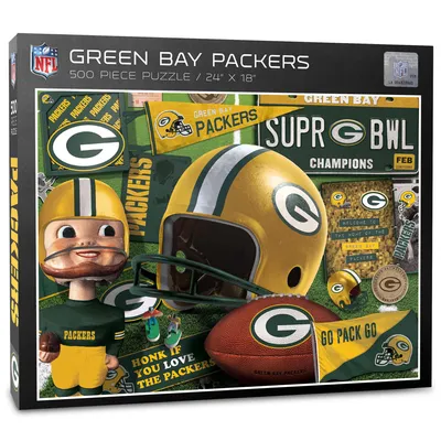 Green Bay Packers 500-Piece Retro Series Puzzle