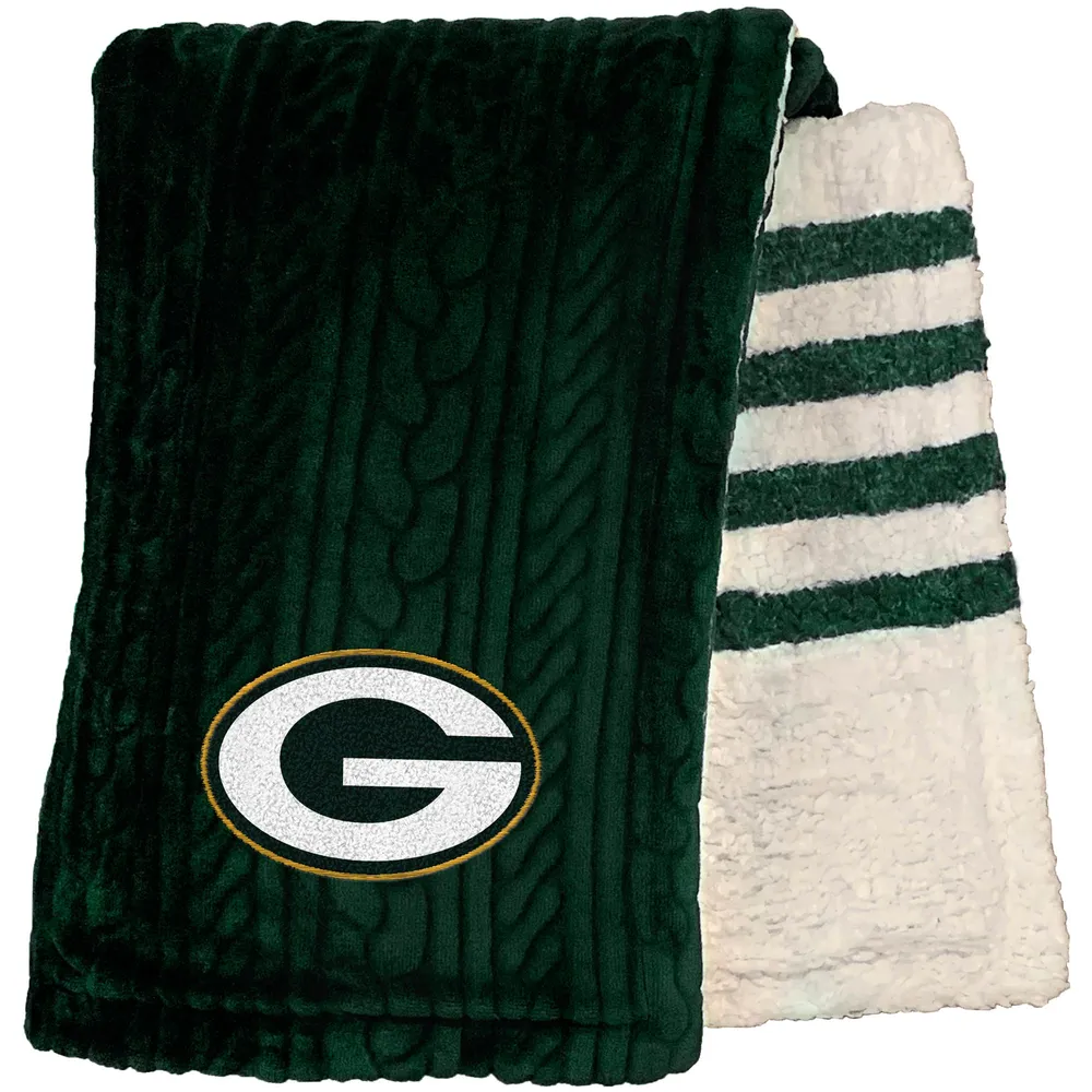 Officially Licensed NFL Green Bay Packers Retro Fleece Blanket