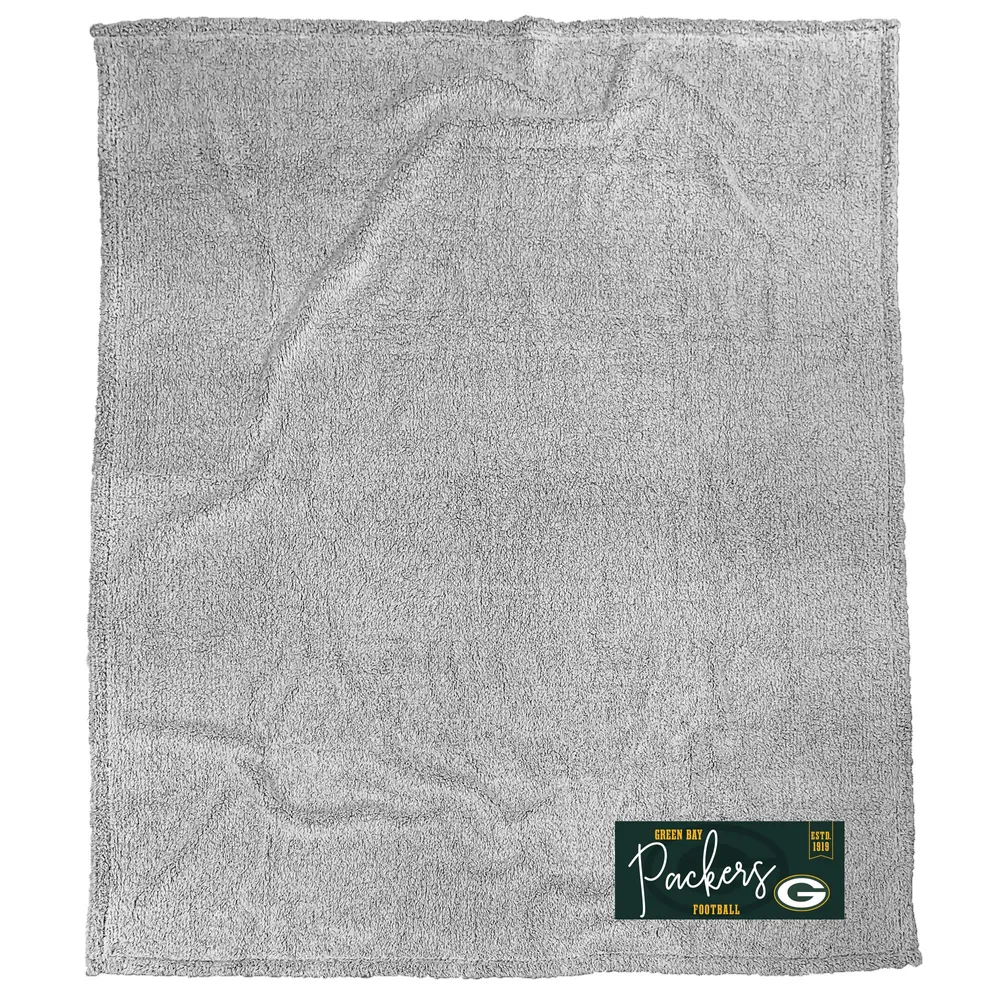 : Northwest NFL Green Bay Packers Sherpa Throw Blanket