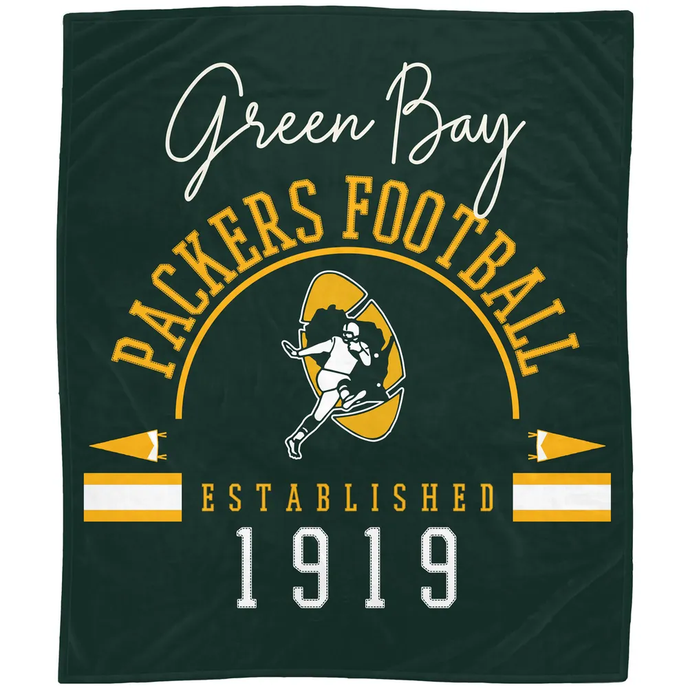 Green Bay Packers 60'' x 70'' Hometown Logo Fleece Blanket