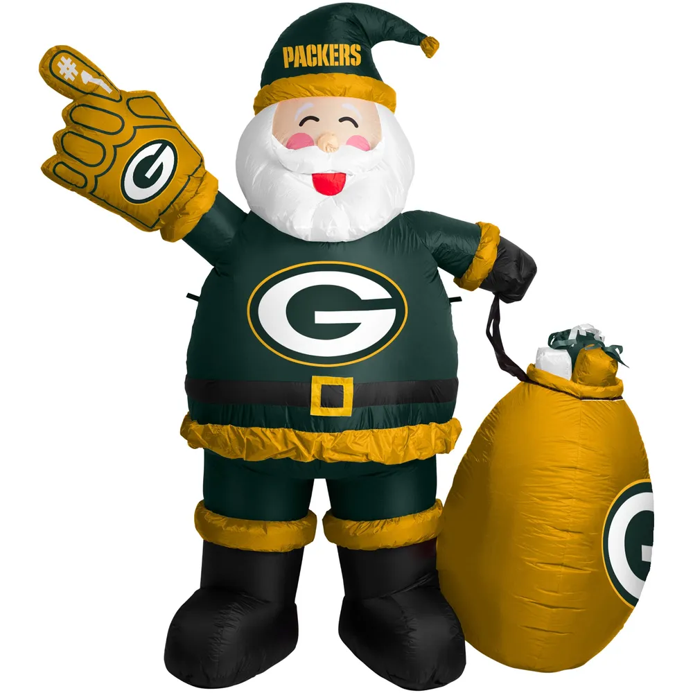 Lids Green Bay Packers 7' Inflatable Santa