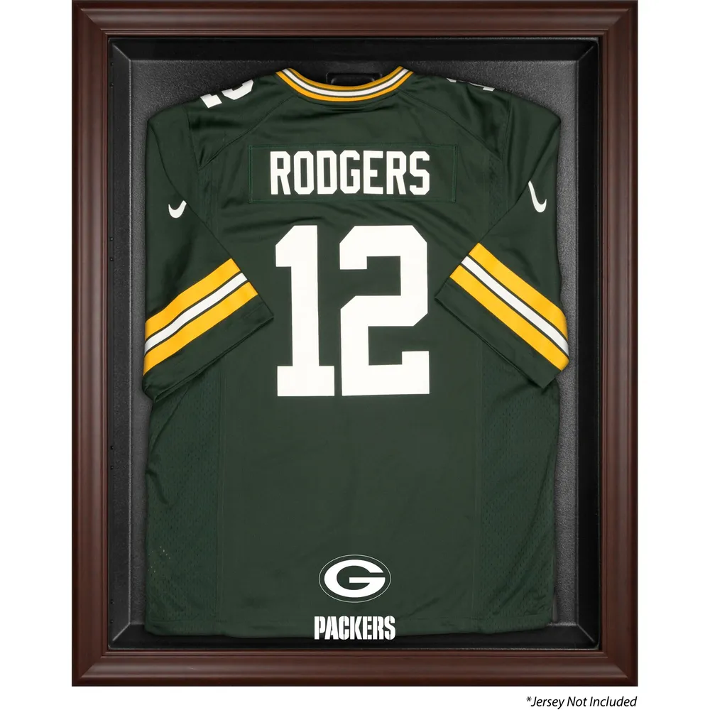 Lids Green Bay Packers Fanatics Authentic Brown Framed Logo Jersey