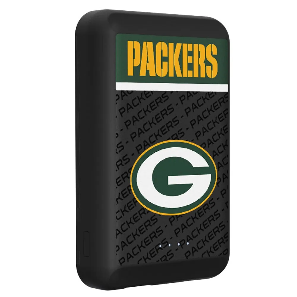 Lids Green Bay Packers Personalized Football Design 5000 mAh Wireless  Powerbank