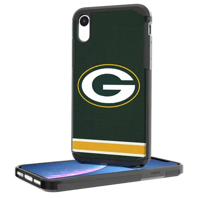 Green Bay Packers iPhone Rugged Stripe Design Case