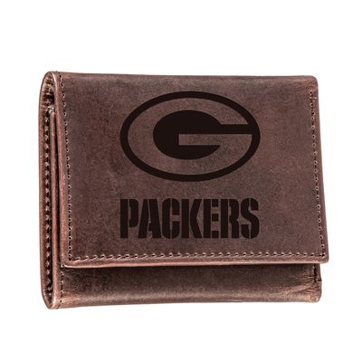 Green Bay Packers Leather Team Tri-Fold Wallet