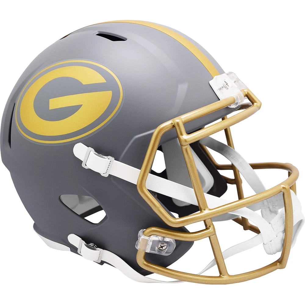 Green Bay Packers Riddell 2024 Slate Alternate Speed Replica Helmet