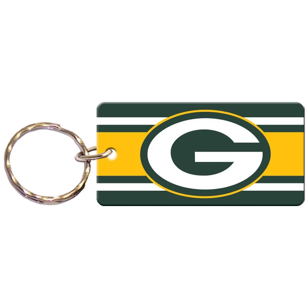 Lids Green Bay Packers High Definition Logo Keychain