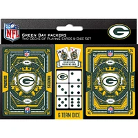 Green Bay Packers Team - Two-Pack Playing Card & Dice Set