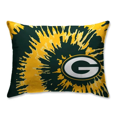 Lids New York Jets Tie Dye Plush Bed Pillow - Green