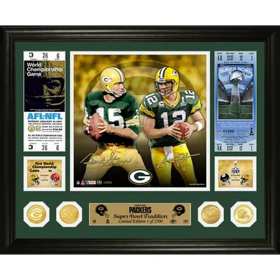 Lids Aaron Rodgers Green Bay Packers Highland Mint 13'' x 13'' Jersey  Number Frame