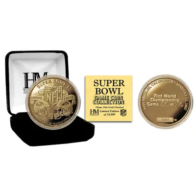 Green Bay Packers Highland Mint Super Bowl I Flip Coin