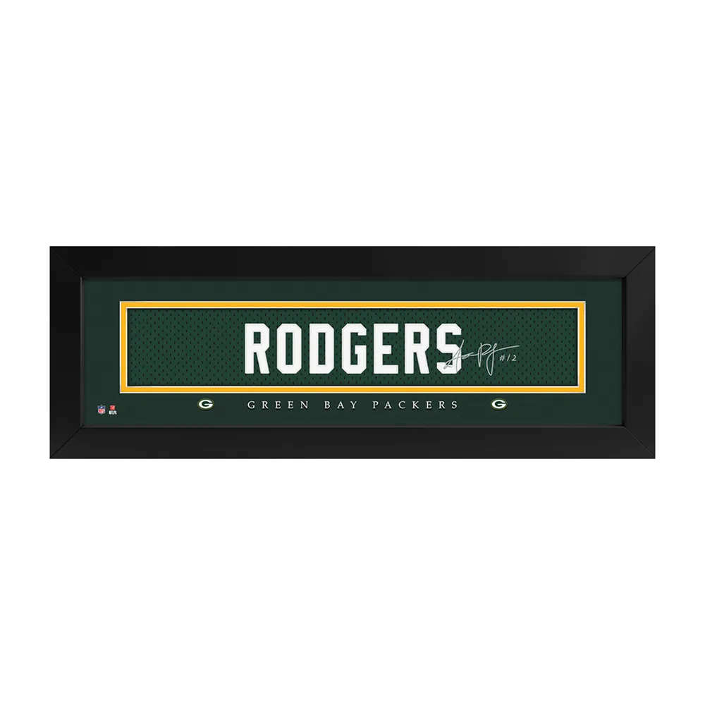 Green Bay Packers Aaron Rodgers Signature Cue Ball