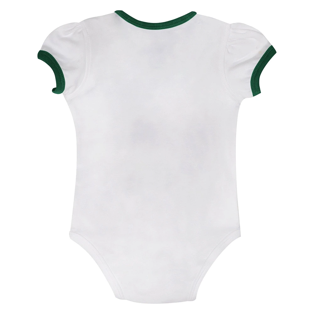 Infant  Green Bay Packers Love My Team Bodysuit & Skirt Set