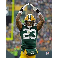 Photographie non signée du geste de célébration Jaire Alexander des Packers Green Bay
