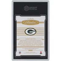Carte Panini Flawless Silver Patch 2022 autographiée par James Lofton des Green Bay Packers, relique bicolore #PA-JL #18/20 SGC authentifiée 8,5/10