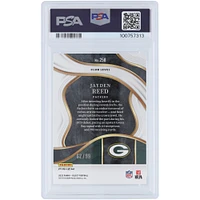 Jayden Reed Green Bay Packers 2023 Panini Select Blue Prizm #258 #62/99 PSA Authenticated 10 Rookie Card 