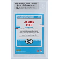 Jayden Reed Green Bay Packers Autographed 2023 Panini Donruss Optic Preview Red Wave #334 Beckett Fanatics Witnessed Authenticated Rookie Card 