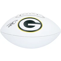 Jayden Reed Green Bay Packers Autographed Franklin White Panel Football