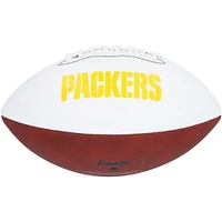 Jayden Reed Green Bay Packers Autographed Franklin White Panel Football