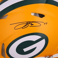 Jayden Reed Green Bay Packers Autographed Riddell Speed Authentic Helmet
