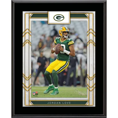 Framed Aaron Jones Green Bay Packers Autographed Green Nike Limited Jersey