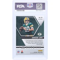 Jordan Love Green Bay Packers 2020 Panini Mosaic Green Mosaic #211 PSA Authenticated 10 Rookie Card