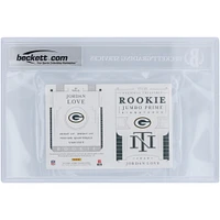 Jordan Love Green Bay Packers Livret Panini National Treasures RPA autographié 2020 #RJB-JL #97/99 BGS Carte Rookie authentifiée 9 - Sous-grades 9, 8, 5, 9, 9
