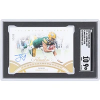 Carte Panini Flawless Flyers 2023 autographiée par Jordan Love Green Bay Packers #FF-JLO #6/25 SGC authentifiée 9/10