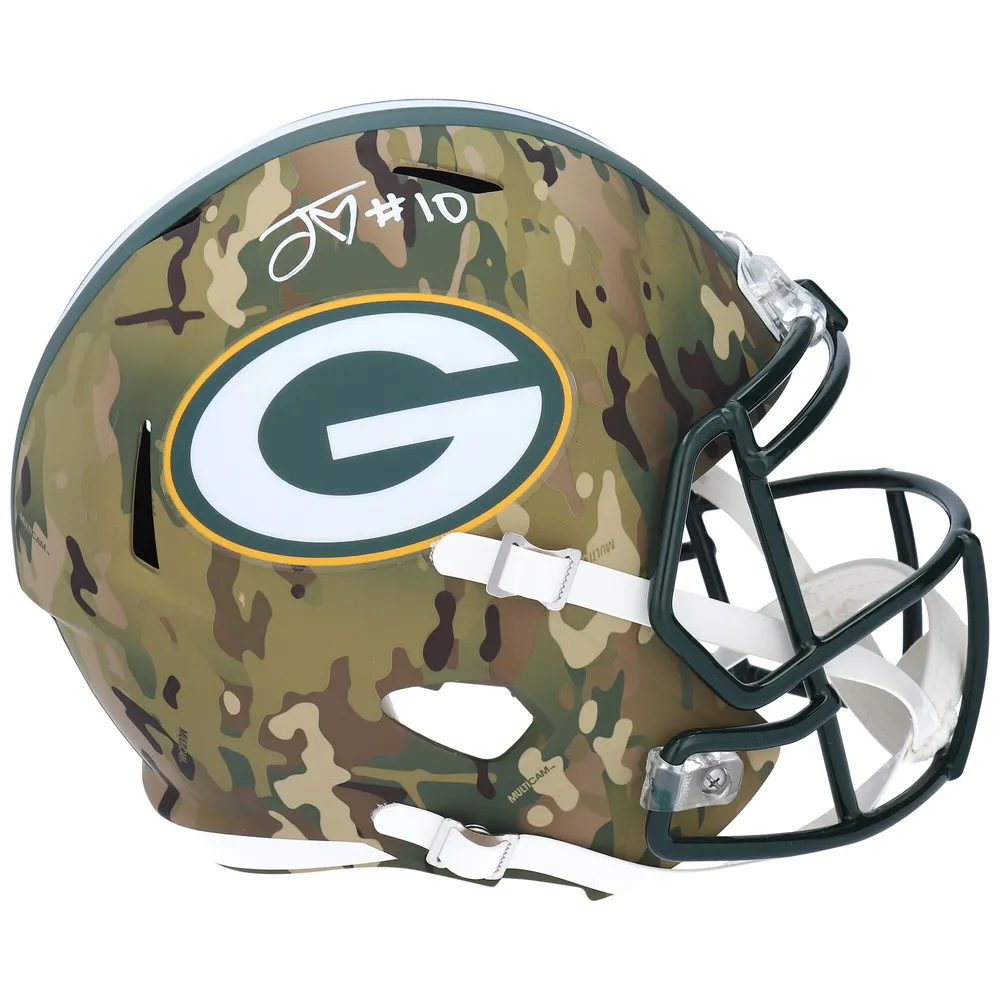 Green Bay Packers Riddell Speed Authentic Helmet - Flash – Green