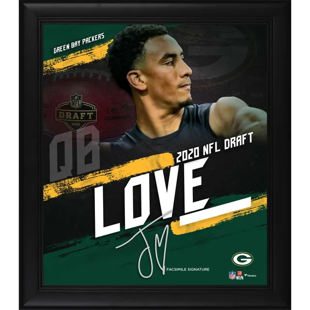 Aaron Rodgers Green Bay Packers Facsimile Signature Framed 2020 NFL Most  Valuable Player 15 x 17 Collage