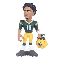 Figurine en vinyle 6" GameChanger de la série 5 des Packers de Green Bay de Jordan Love - Recherchez des variantes de couleurs unies rares