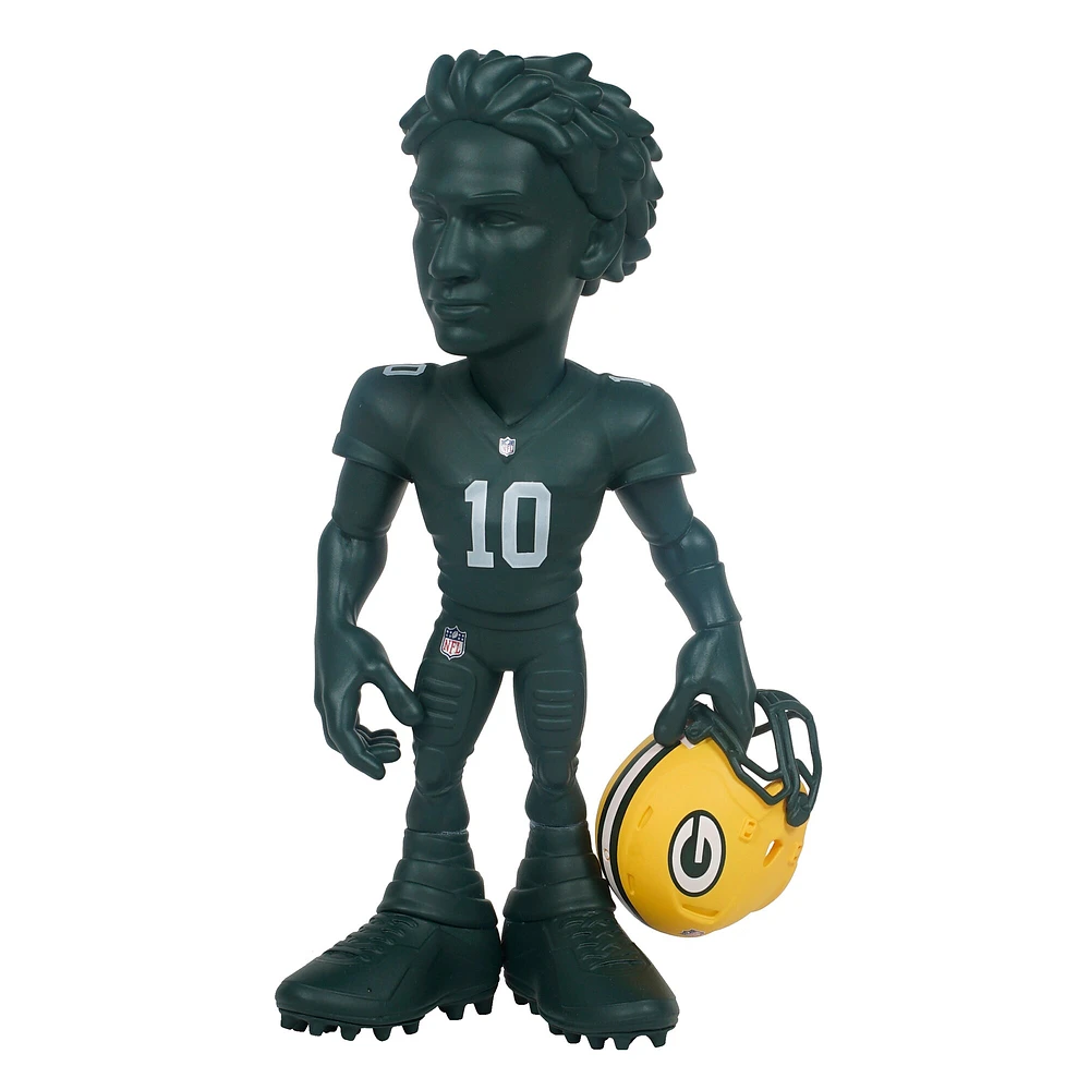 Figurine en vinyle 6" GameChanger de la série 5 des Packers de Green Bay de Jordan Love - Recherchez des variantes de couleurs unies rares