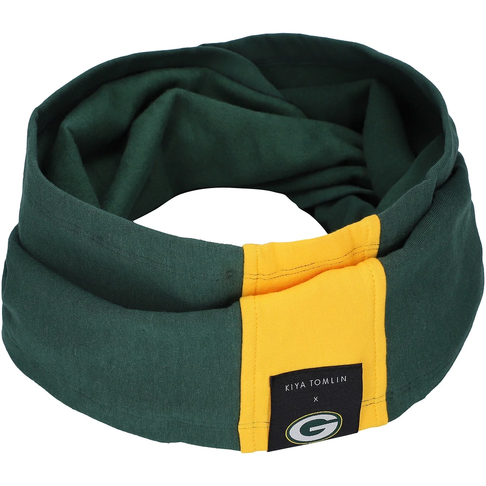 KIYA TOMLIN Green Bay Packers Infinity Scarf