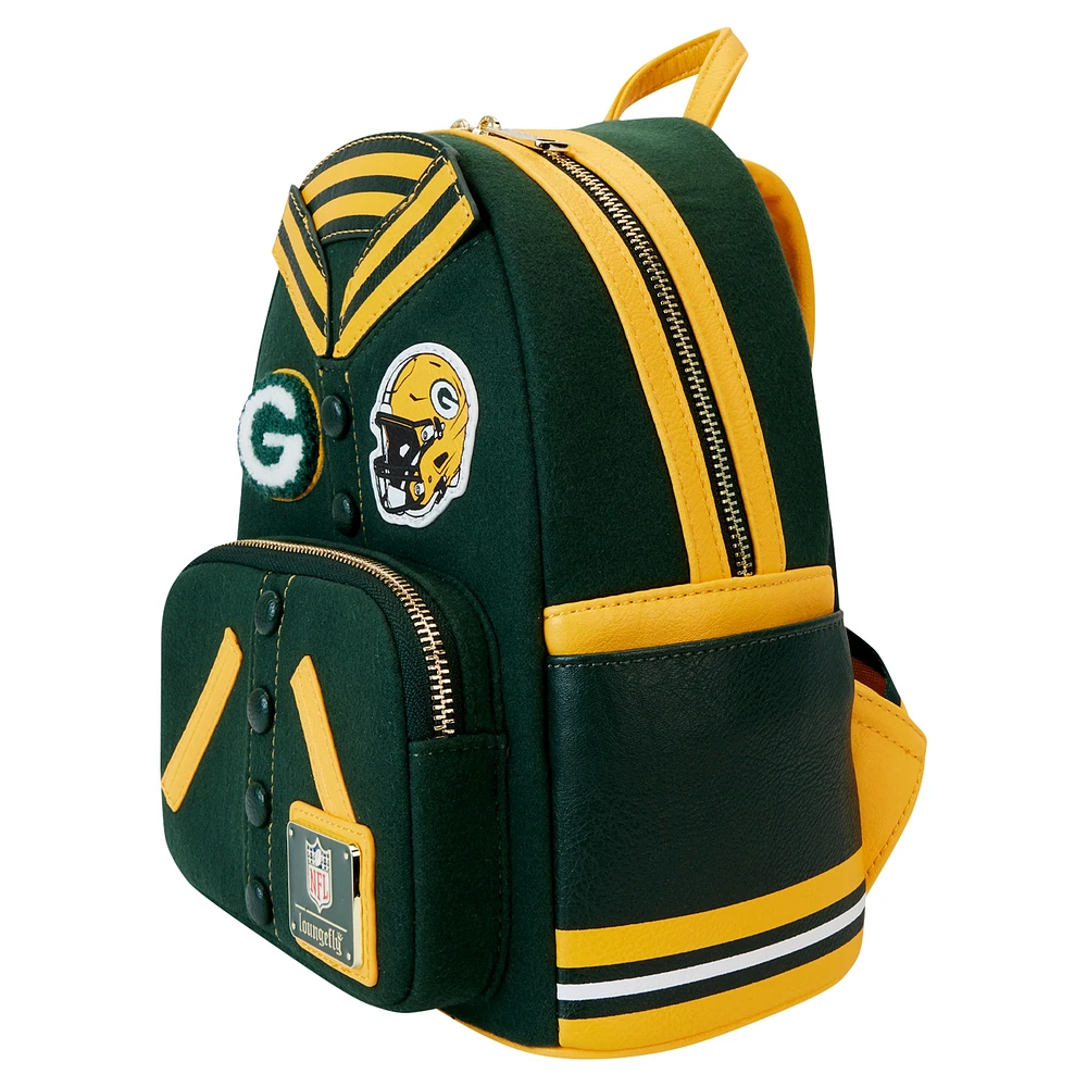 Mini sac à dos universitaire Loungefly Green Bay Packers