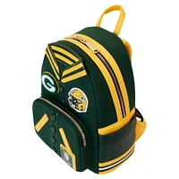 Loungefly Green Bay Packers Varsity Mini Backpack