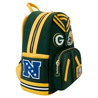 Loungefly Green Bay Packers Varsity Mini Backpack