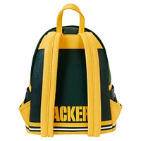 Loungefly Green Bay Packers Varsity Mini Backpack