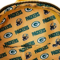 Loungefly Green Bay Packers Varsity Mini Backpack