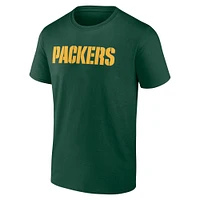 Men's Fanatics  Green Bay Packers Fundamentals T-Shirt