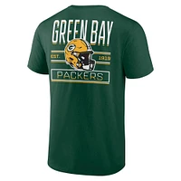 Men's Fanatics  Green Bay Packers Fundamentals T-Shirt