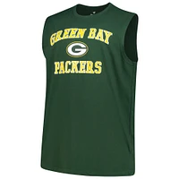 Men's Fanatics Jordan Love Green Bay Packers Big & Tall Muscle Tank Top