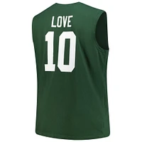 Men's Fanatics Jordan Love Green Bay Packers Big & Tall Muscle Tank Top
