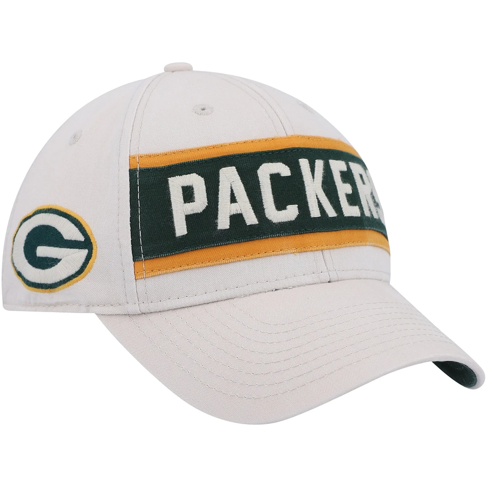 Casquette réglable Crossroad MVP des Packers de Green Bay '47 crème pour homme